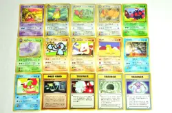 Pokemon card TCG Lot 15 Old Back Vending set Glossy Japanese Jynx Machoke etc - Image 1