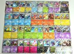 Pokemon card LOT40 1stED EX XY Set Holo RR R Japanese Mewtwo Slowking Raikou etc - Image 1