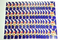 Pokemon card GYM Set LOT 60 Old Back Japanese Meowth Clefairy Pikachu Abra etc.. - Image 2