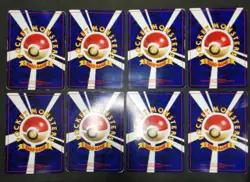Pokemon card GYM Set LOT 60 Old Back Japanese Meowth Clefairy Pikachu Abra etc.. - Image 4