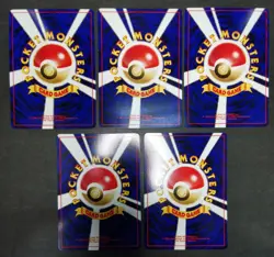 Pokemon card TCG Neo Discovery LOT 42 Old Back Japanese Poliwag Eevee Unown etc - Image 4