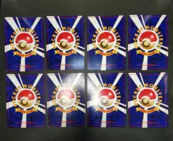 Pokemon card Base Set LOT 60 Old Back Non holo Jynx Magikarp Pikachu Abra etc... - Image 4