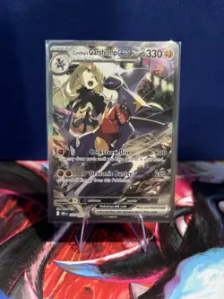Pokemon TCG Cynthia's Garchomp ex 232/182 Destined Rivals SIR Near Mint - Image 1