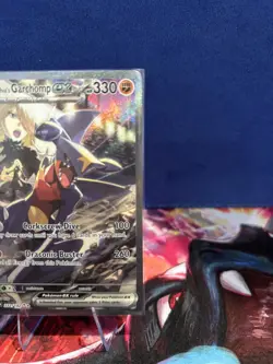 Pokemon TCG Cynthia's Garchomp ex 232/182 Destined Rivals SIR Near Mint - Image 2