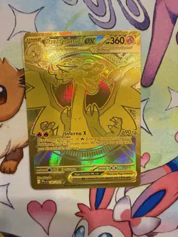 Pokemon Mega Charizard X ex 130/094 Phantasmal Flames Holo Mega Hyper Rare - Image 1