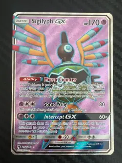 Pokemon TCG Sigilyph GX 202/214 Lost Thunder Full Art VLP - Image 1