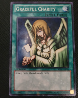 Yu-Gi-Oh! Graceful Charity BP01-EN036 1st Edition Star Foil!!! - Image 1
