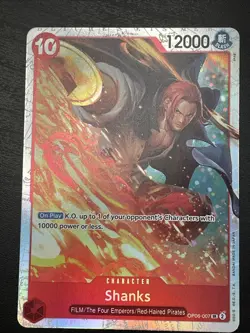 Shanks SR OP06-007 One Piece Card Game Wings of the Captain English - Image 1