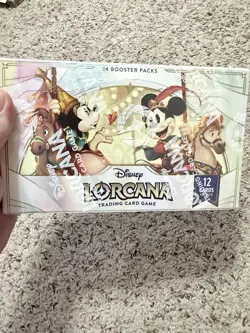 Disney Lorcana TCG – FABLED Booster Box – Factory Sealed – 24 Packs - Image 1