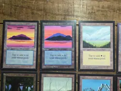 COLLECTORS' EDITION Lot 15 Cards Magic The Gathering MTG Vintage NM Crisp Land - Image 5