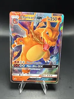 Pokemon Card TCG - Charizard GX SM211 Black Star Promo Sun & Moon - Image 2