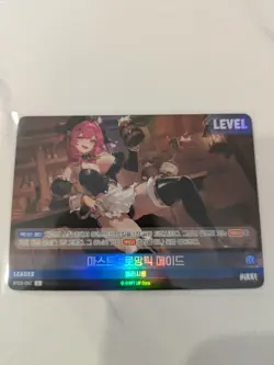 Mast BT03-052 L Leader NIKKE Nivel Arena Korean Trading Card - Image 1