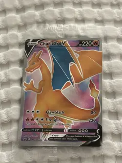 Pokemon Champions Path Charizard V SWSH050 Promo Full Art Card Sealed - Image 4