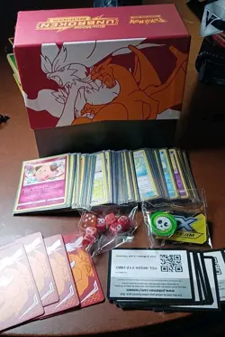 Pokemon Unified Minds Elite Trainer Box ETB w/ Sleeves Dice Cards - Image 1