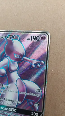 Pokemon Card - Mewtwo GX (Full Art) 72/73 Shining Legends Holo NM - Image 4
