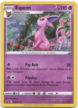 SWSH: Sword & Shield Promo Cards #SWSH174 Espeon - Image 1