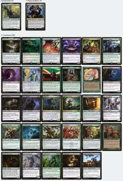 Chatterfang, Squirrel General TRIBAL TOKEN SACRIFICE Magic Custom Commander Deck - Image 3