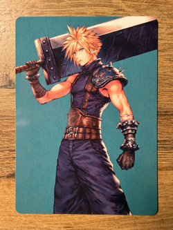 Magic MTG Final Fantasy Cloud Ex-SOLDIER 50/53 Art Series Full Art - Image 1