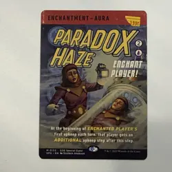 MTG Edge of Eternities Special Guests Paradox Haze Borderless 0123 NM Mythic - Image 1