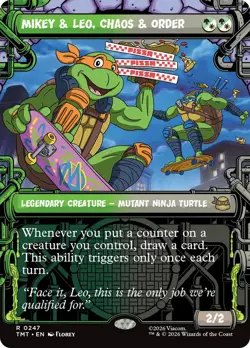 Mikey & Leo, Chaos & Order (Showcase) [Teenage Mutant Ninja Turtles] Near Mint - Image 1
