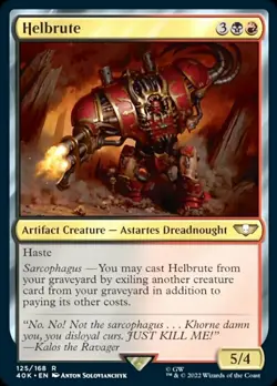 1x Helbrute NM-Mint, English Commander: Universes Beyond: Warhammer 40,000 MTG M - Image 1