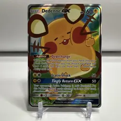 2020 Pokemon TCG Dedenne GX 195a/214 Alternate Art Promo Holofoil ONE OWNER - Image 1