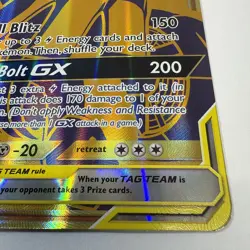 Pokemon Pikachu & Zekrom GX SM248 Sun & Moon Black Star Promo Holo Tag Team - Image 4