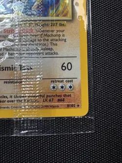 Pokemon Machamp Holo 8/102 Base Set 1st Edition – Factory Sealed Promo - Image 4