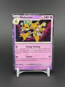 Alakazam 082/167 Cosmos Holo - Twilight Masquerade Blister Promo - Pokemon TCG - Image 1