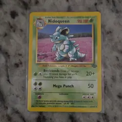 Pokemon Nidoqueen Jungle 23/64 Rare 90 HP Stage 2 Unlimited Regular Card - Image 1