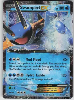 Pokemon TCG Swampert EX Promo XY Promos XY55 - Image 1