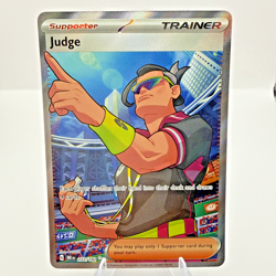Judge - 222/182 - Destined Rivals - Pokemon TCG - NM - Full Art - HOLO - Image 1