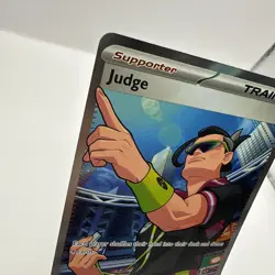 Judge - 222/182 - Destined Rivals - Pokemon TCG - NM - Full Art - HOLO - Image 2