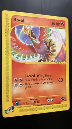 Ho-oh 52/53 NM Wotc Black Star Promo Pokemon TCG Regular - Image 2
