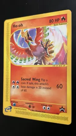 Ho-oh 52/53 NM Wotc Black Star Promo Pokemon TCG Regular - Image 3