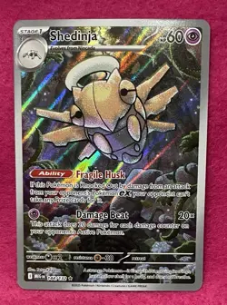 ✨Shedinja 144/132 ✨Mega Evolution Full Art Holo Pokemon TCG - Image 3