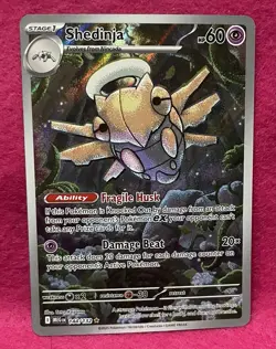 ✨Shedinja 144/132 ✨Mega Evolution Full Art Holo Pokemon TCG - Image 5