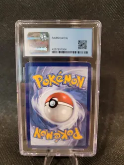 ERROR Pokemon KINDLER - Brilliant Stars - HYPER RARE FULL ART - CGC 9 EXTRA INK - Image 3