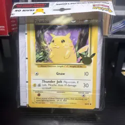 Pokemon 25th Anniversary First Partner Collectors Binder PIKACHU Jumbo Oversized 820650809606 - Image 2