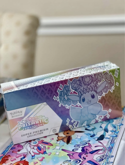 2025 Pokemon Prismatic Evolutions Super Premium Collection Factory Sealed SPC - Image 1