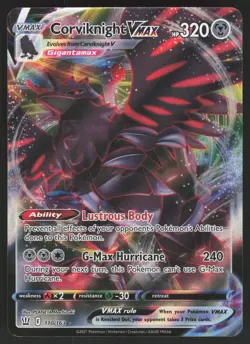 Corviknight VMAX 110/163 Ultra Rare Pokemon TCG SWSH05: Battle Styles NM - Image 1