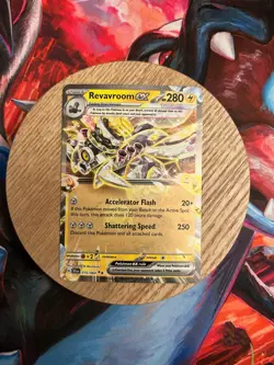 Pokemon Revavroom ex 015/064 Sv: Shrouded Fable Double Rare Full Art Holo 280HP - Image 1