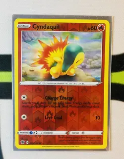 Pokemon Astral Radiance Cyndaquil Reverse Holo 23/189 Pack Fresh! - Image 1