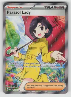 Parasol Lady 238/182 Ultra Rare Paradox Rift Pokemon NM - Image 1