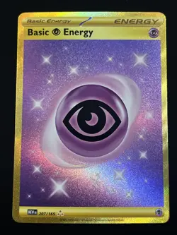 Basic Psychic Energy - 207/165 Hyper Rare Holo - Scarlet & Violet 151 Pokemon NM - Image 1
