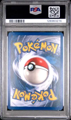 2005 POKEMON EX UNSEEN FORCES #19 VAPOREON-REVERSE FOIL PSA 9 - Image 2