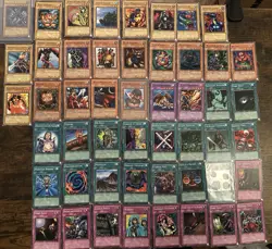 Yugioh SDJ Joey Starter Deck Complete Light Play Unlimited SDJ-001 - SDJ-050 - Image 2