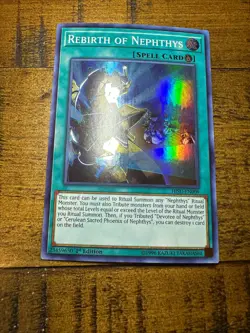 Rebirth of Nephthys HISU-EN009 1st Edition Super Rare LP + BONUS - Image 1