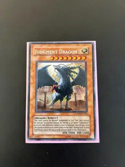Yu-Gi-Oh! Judgment Dragon Secret Rare - LODT-EN026 Unl. - ORIGINAL FROM 2008 - Image 1