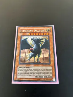 Yu-Gi-Oh! Judgment Dragon Secret Rare - LODT-EN026 Unl. - ORIGINAL FROM 2008 - Image 2